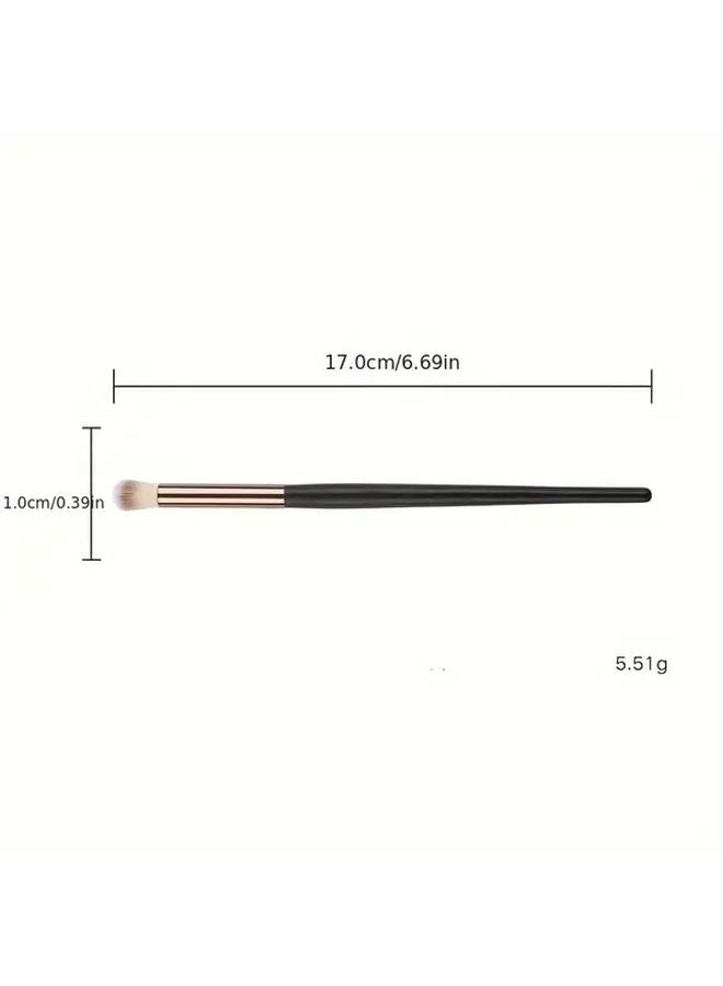 White Soft Bristle Smudging Brush For Eyeshadow Contouring Concealer Beginners - Image 4